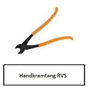 Handkramtang t.b.v. RVS Krammen A. van Elk BV